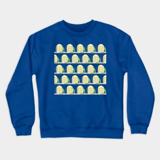 Yellow houses Crewneck Sweatshirt